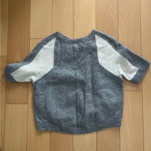 100% Cashmere Short sleeve sweater